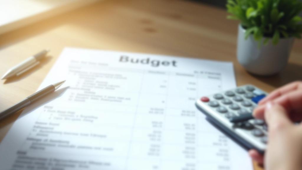 Tableau détaillé montrant la répartition des coûts mensuels pour logement, nourriture et transport