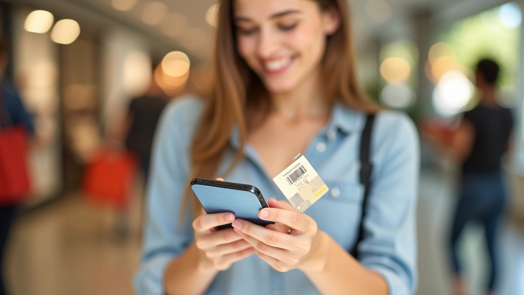 Carte d'avantages étudiant avec réductions dans des commerces, affichée à côté d'un smartphone montrant des offres spéciales et des codes promotionnels pour économiser